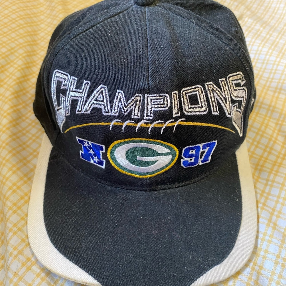 1997 GB Packers NFC Champions Snapback Hat